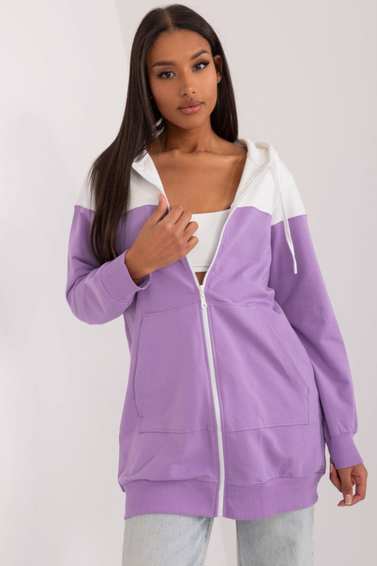 Damen Kapuzenpullover in Helllila