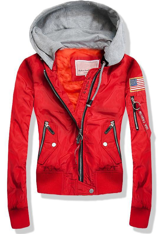 Bomberjacke rot W560