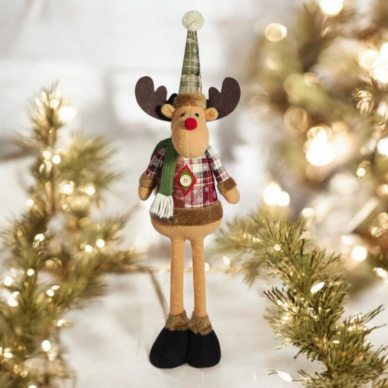 Weihnachtsplüschfigur RENTIER 62 cm