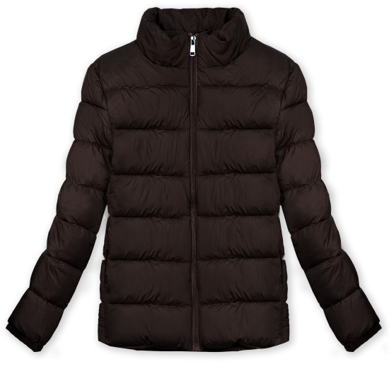 Multifunktions-Damenjacke 3-in-1 Dunkelbraun
