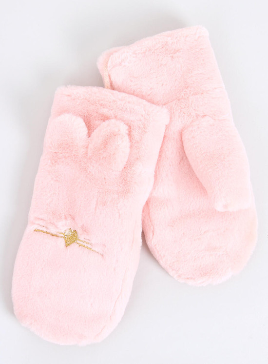 Fäustlinge für Damen Hellrosa