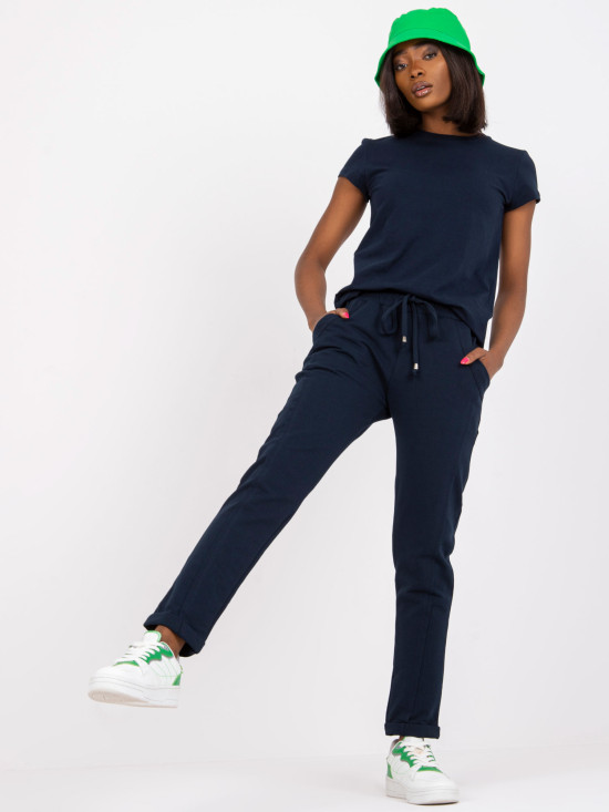 Stylische blaue Sporthose