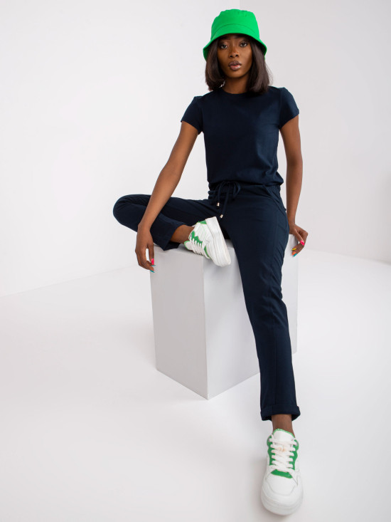 Stylische blaue Sporthose