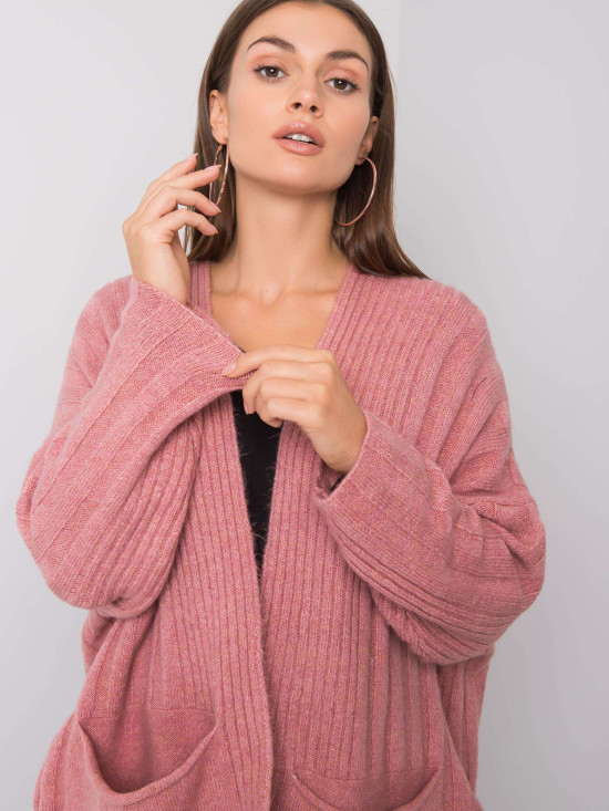 Rosa Strickjacke RUE PARIS