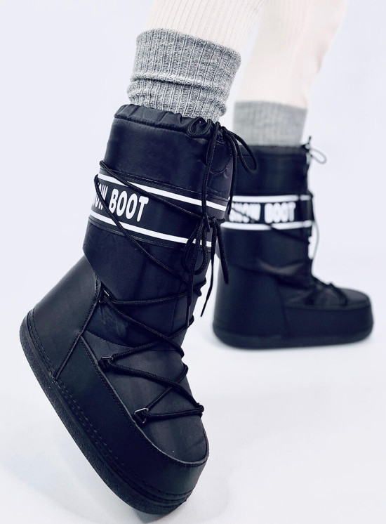 Winterstiefeletten SNOW BOOTS HIGH Black