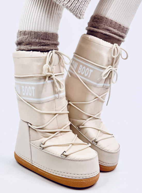 Winterstiefeletten SNOW BOOTS HIGH Beige