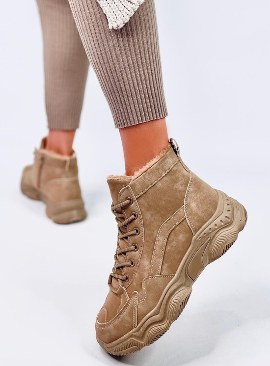 Damen-Winter-Sneaker Beige