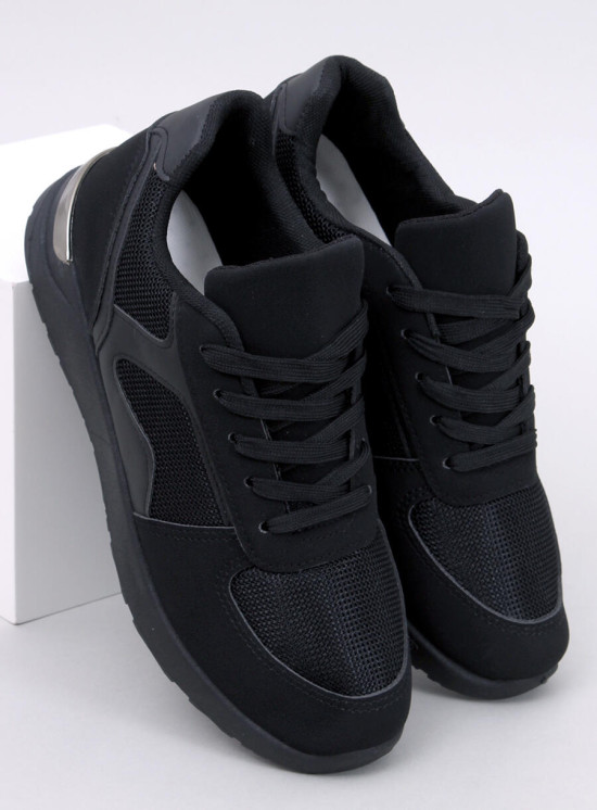 Leichte Damen-Sneaker Schwarz