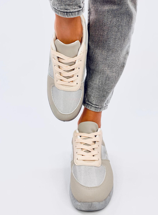 Leichte Damen-Sneaker Grau