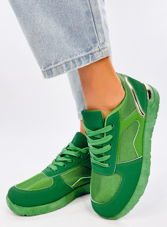 Leichte Damen-Sneaker Grün