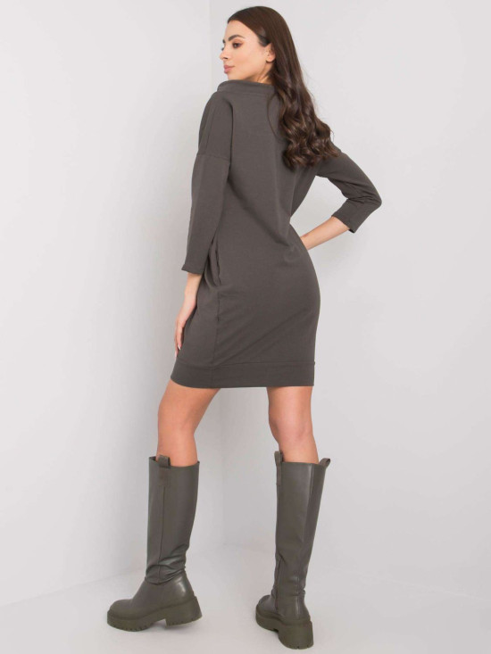Stylisches Kleid in Khaki