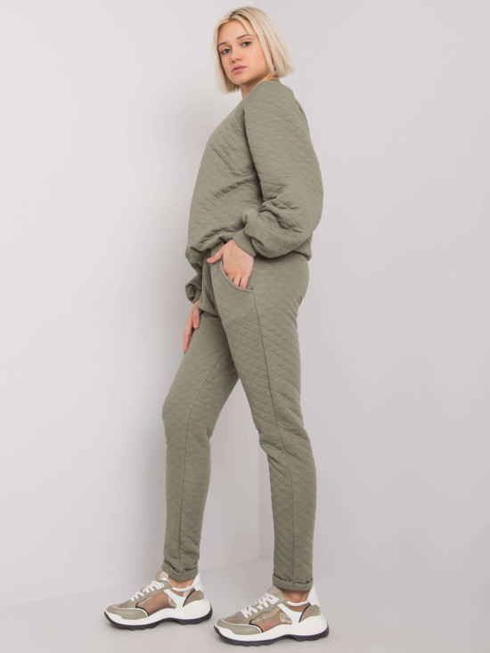 Stylisches Damen-Set in Khaki