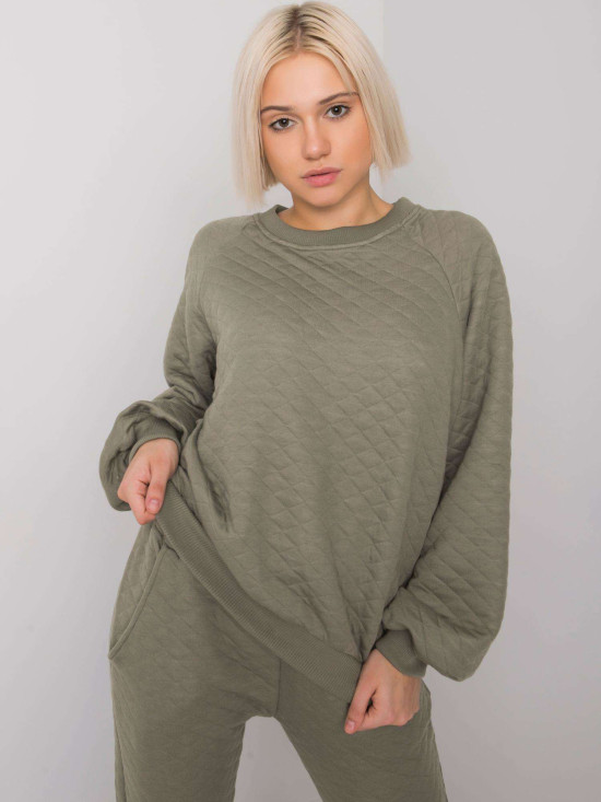 Stylisches Damen-Set in Khaki
