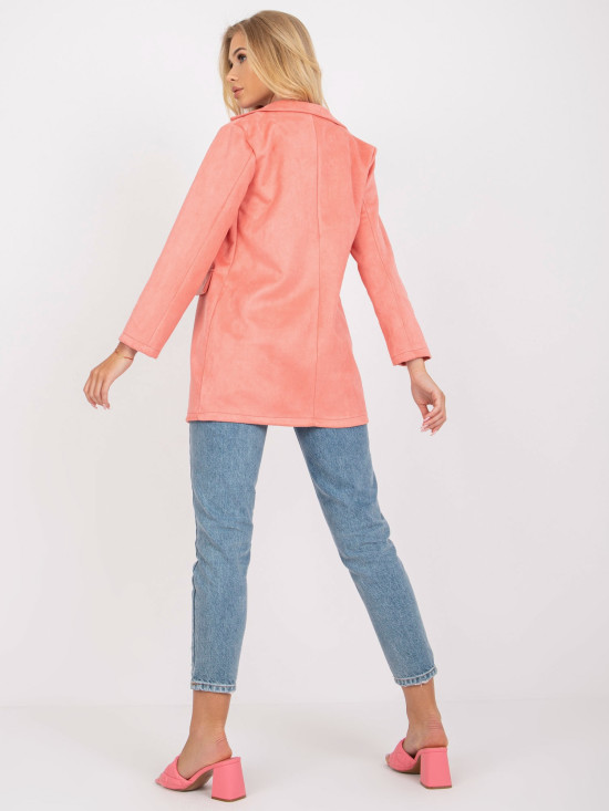 Stylische Damenblazer in Pfirsichfarbe