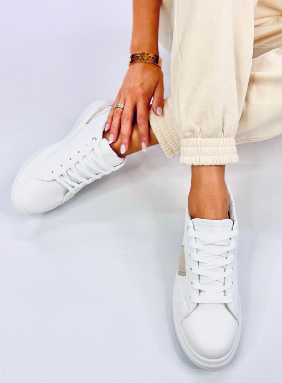 Damen-Sneaker ENOLA Weiß/Gold