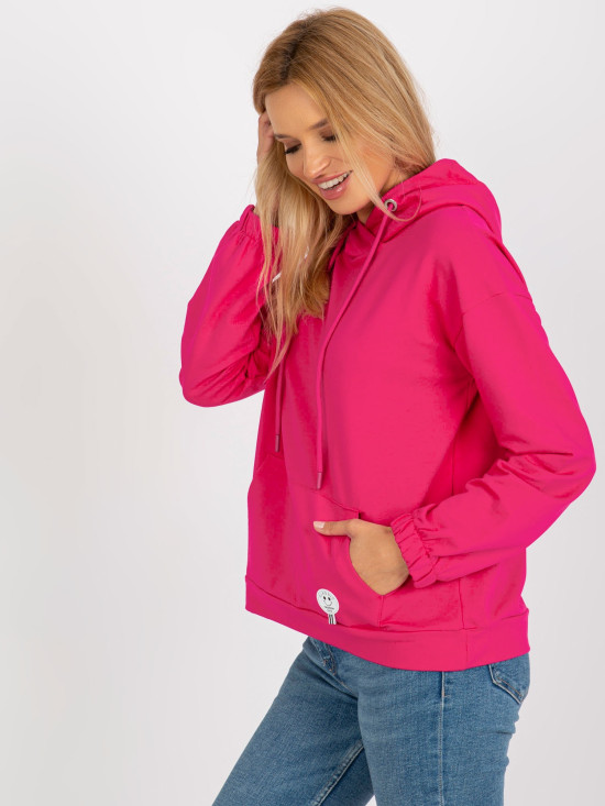 Rosa Damen Kapuzenpullover