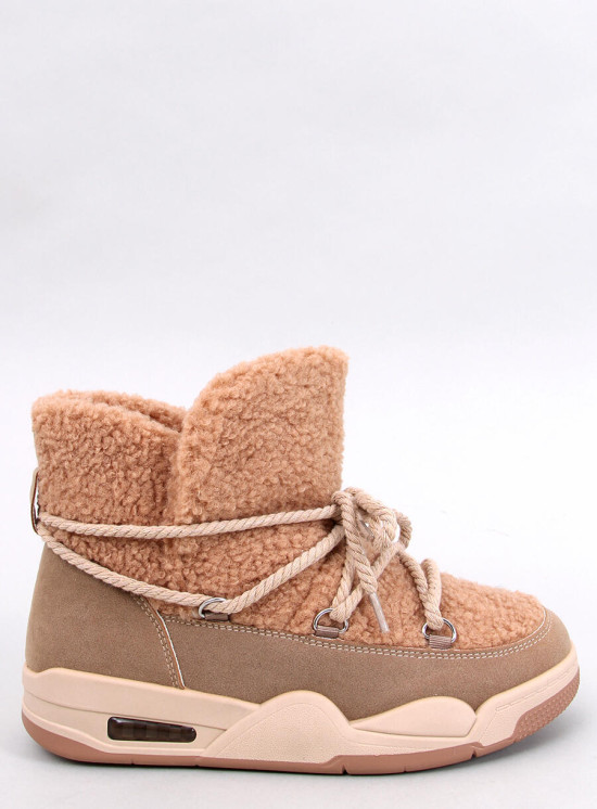 Schneeschuhe im Sneaker-Design Beige