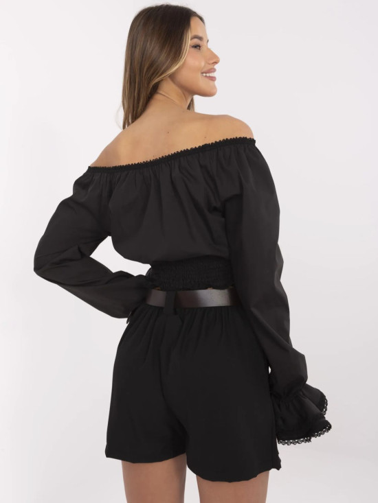 Eleganter schwarzer Rock