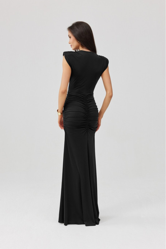 Noelia – Maxi-Kleid in Schwarz