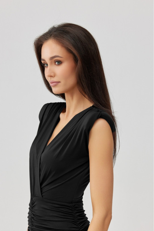 Noelia – Maxi-Kleid in Schwarz