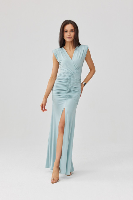 Noelia – Maxi-Kleid in Mintgrün