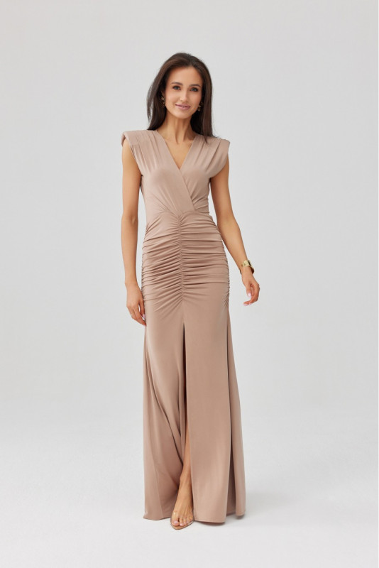 Maxikleid in Cappuccino Noelia