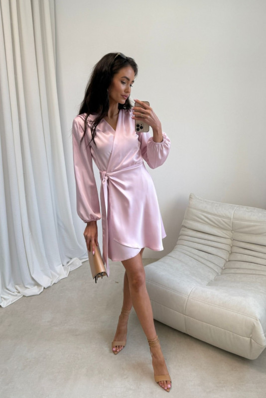 Catlin – Mini-Kleid in Hellrosa