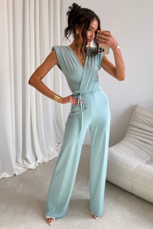 Lunaria Jumpsuit in Mintfarbe