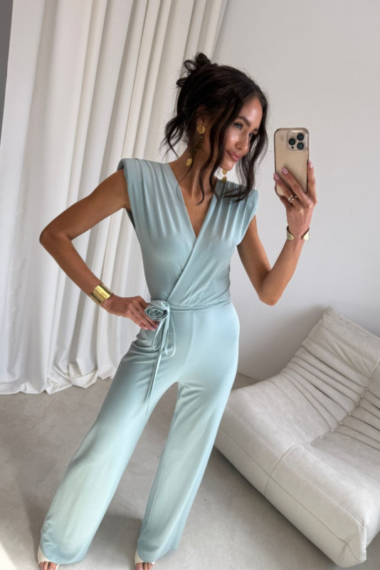 Lunaria Jumpsuit in Mintfarbe