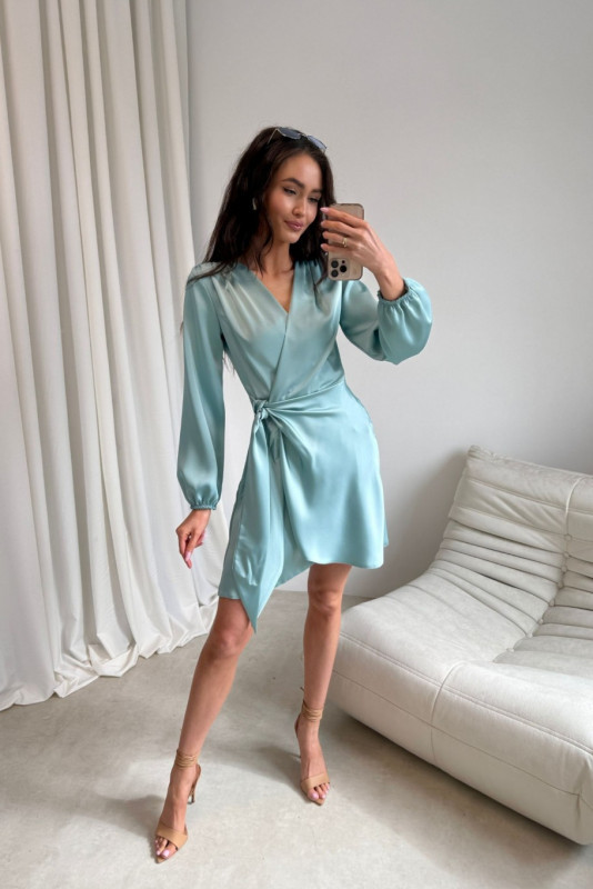 Catlin – Minikleid in Mintgrün