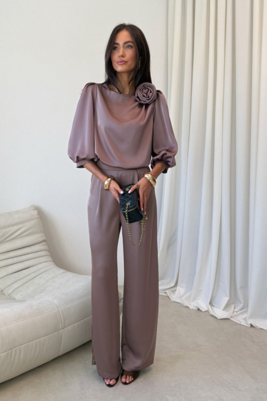 Elegante braune Hose Elsa