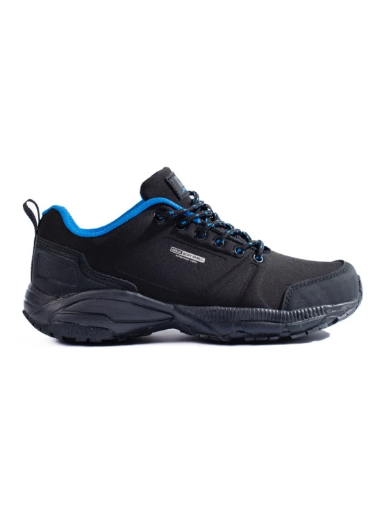 Damen Trekking Schuhe DK Schwarz-Blau