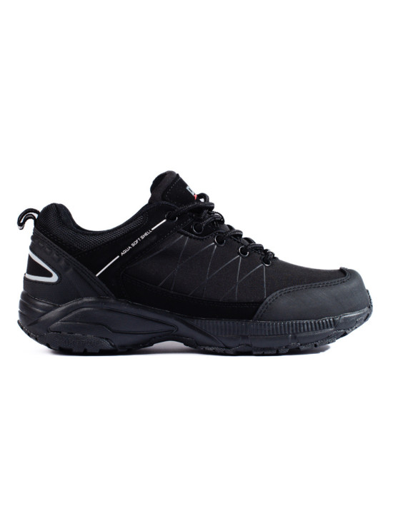 Damen Trekking Schuhe Waterproof Schwarz