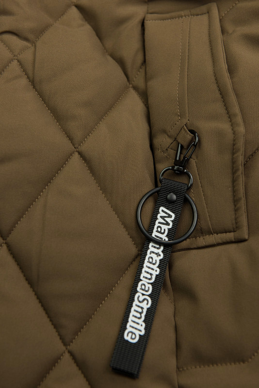 Mädchen Winterjacke in Schokoladenbraun