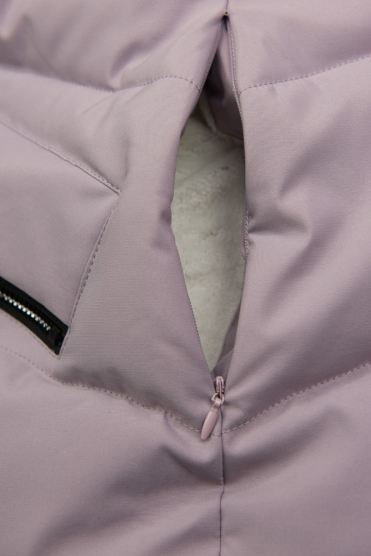 Mädchen Extra Warme Winterjacke Lavendel lila