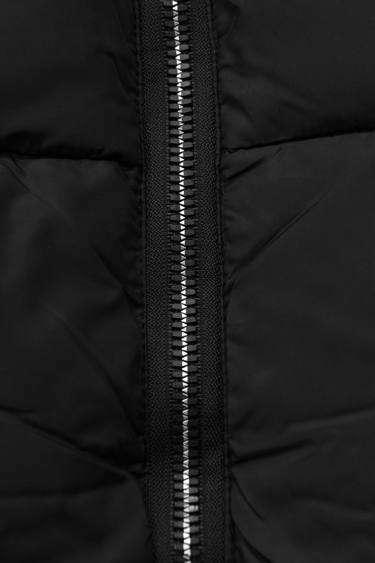 Mädchen Winterjacke DESIGN Schwarz