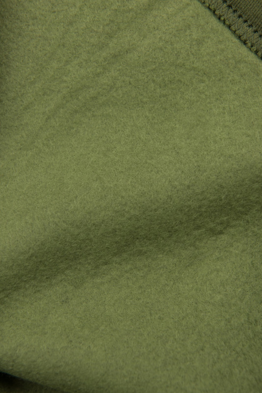 Verlängerte Sweatshirt/Sweatkleid khaki/grau