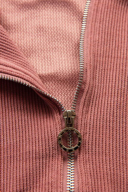 Freizeitanzug mit Kapuze Altrosa