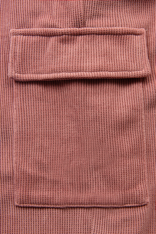 Freizeitanzug mit Reißverschluss Altrosa