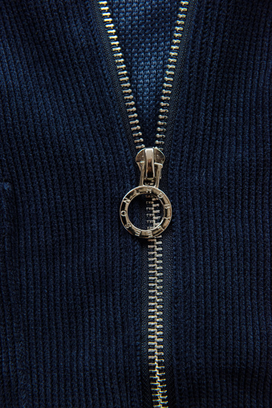 Freizeitanzug mit Reißverschluss Dunkelblau