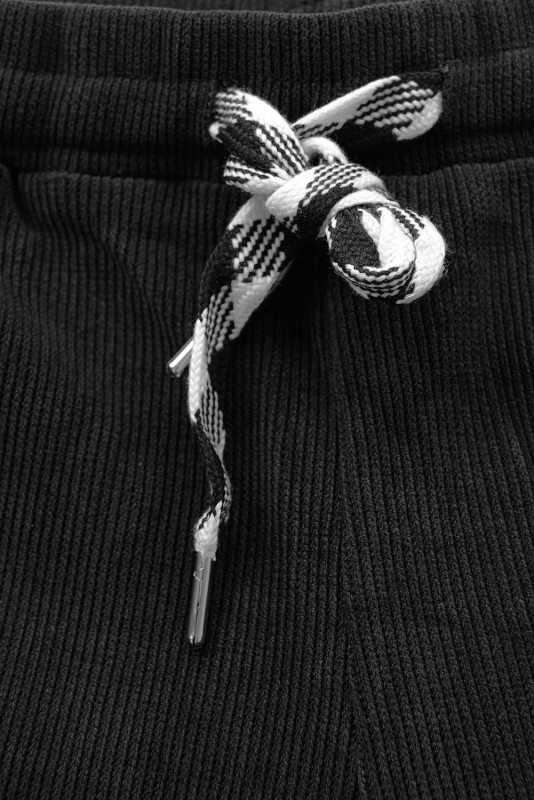 Freizeitanzug mit Reißverschluss Schwarz