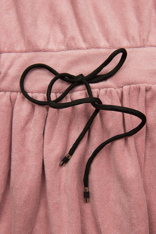 Kleid mit Spitze Rosa