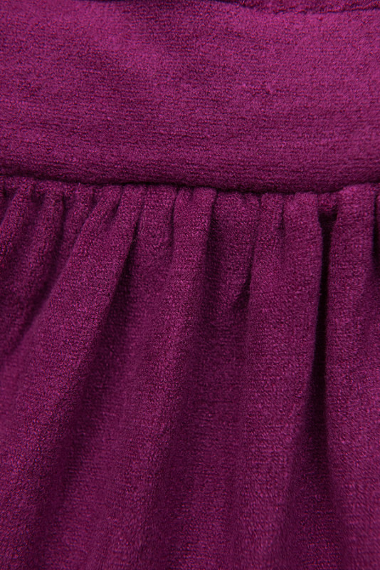 Kleid mit Spitze Purpurviolett