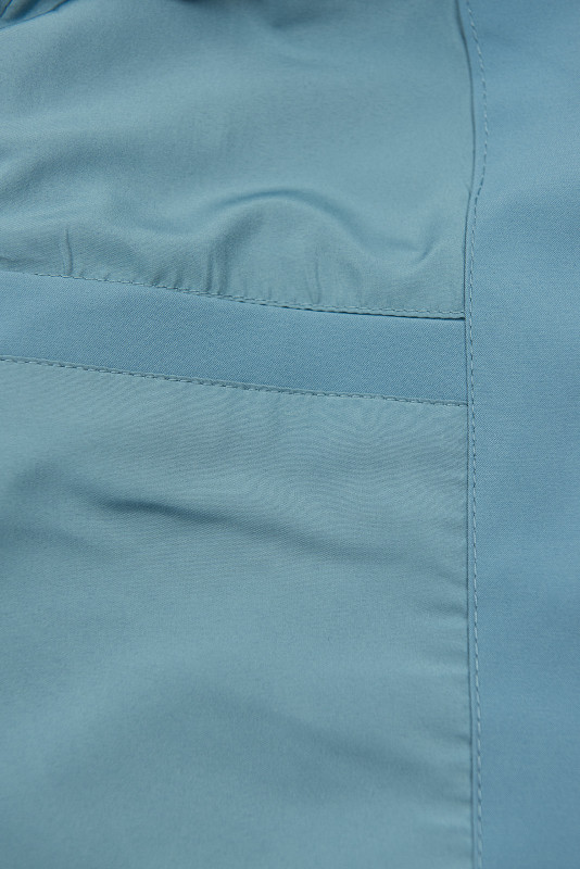 Frühlingsmantel mit Kapuze Himmelblau