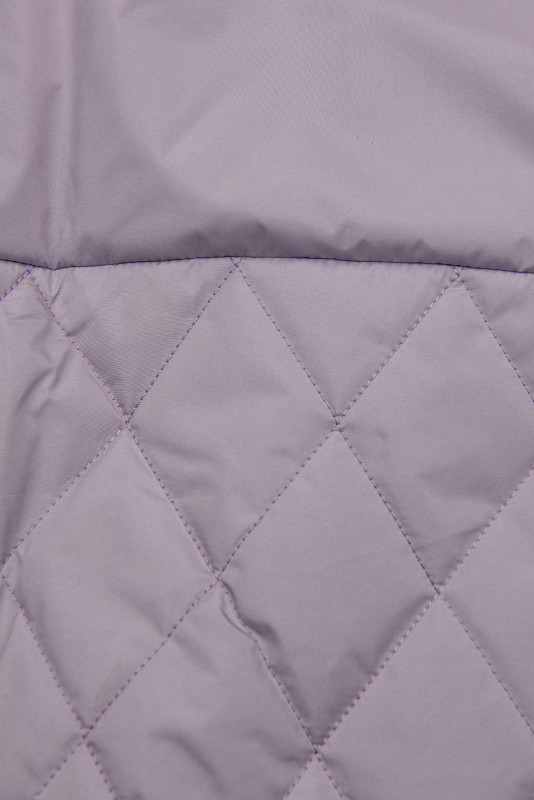 Steppjacke mit Kapuze Lila