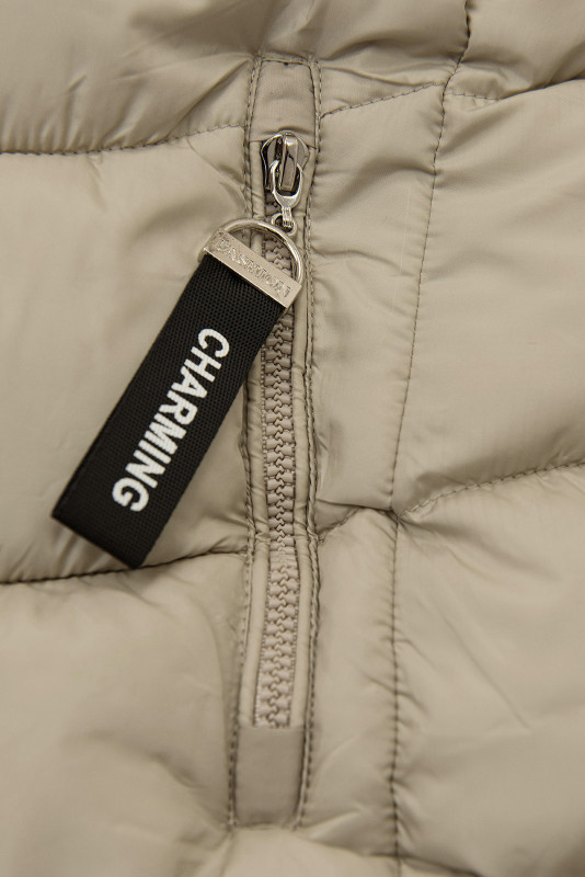 Wintergesteppte Jacke ICE Beige