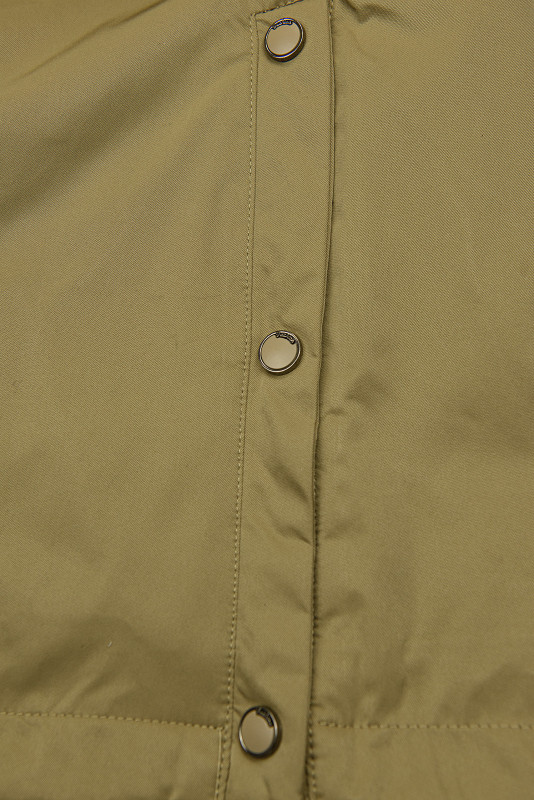 Übergangsmantel im verlängerten Schnitt Sandbeige