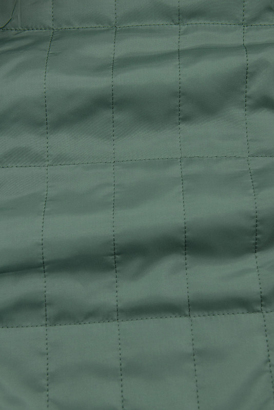 Übergangsmantel im verlängerten Schnitt Grün