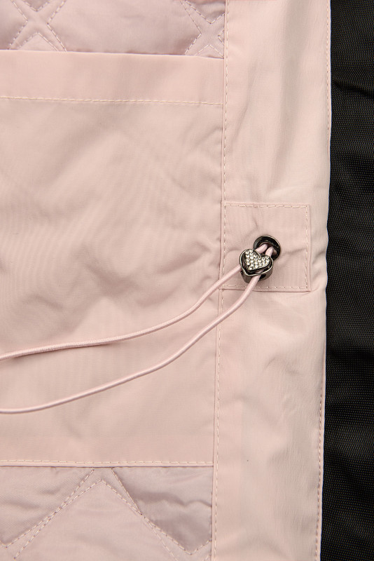 Übergangs-Kapuzenjacke Rosa