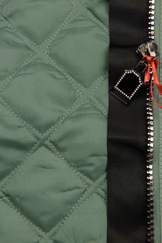 Übergangs-Kapuzenjacke Mintgrün